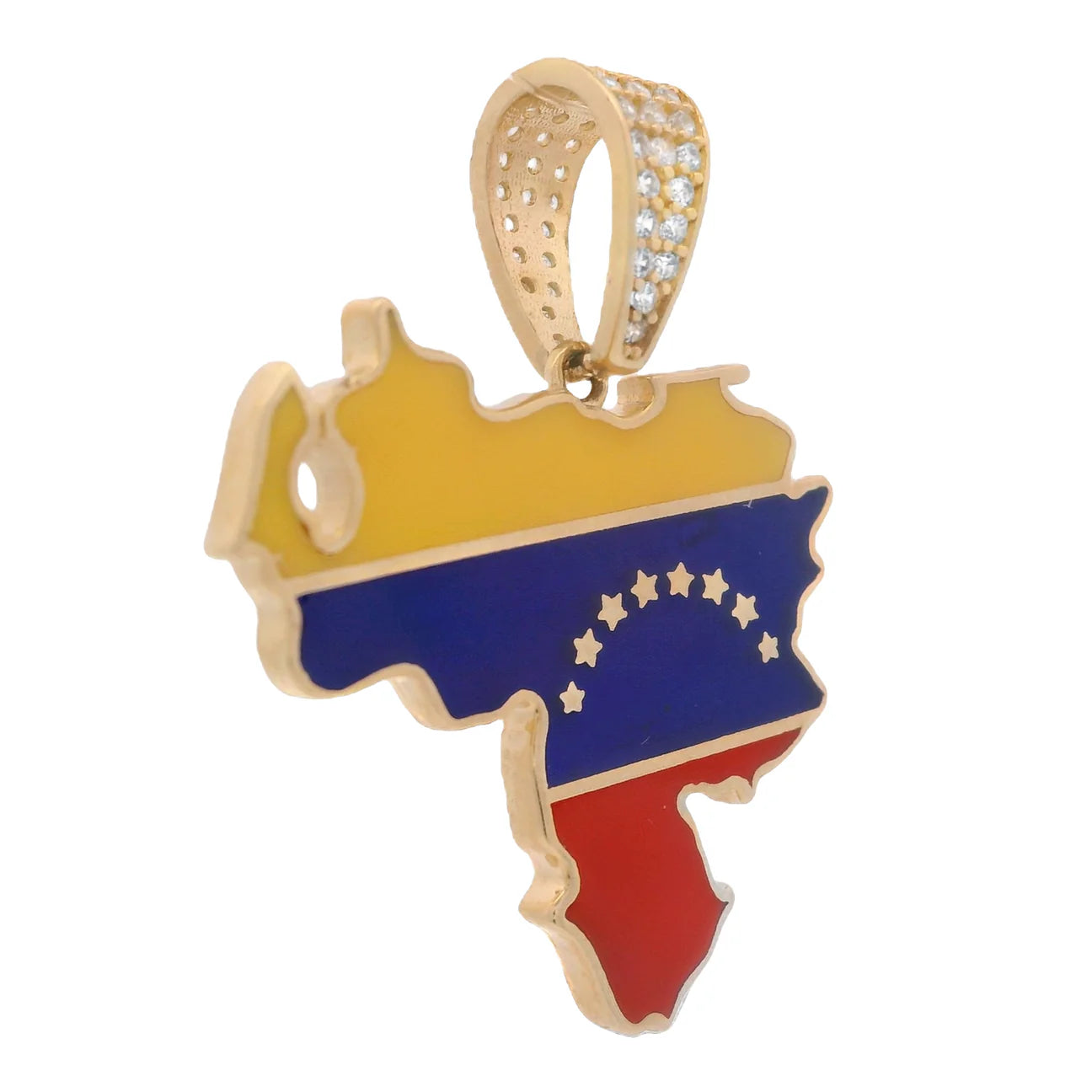 14k Venezuela Pendant 🇻🇪 (1.2” Inches)