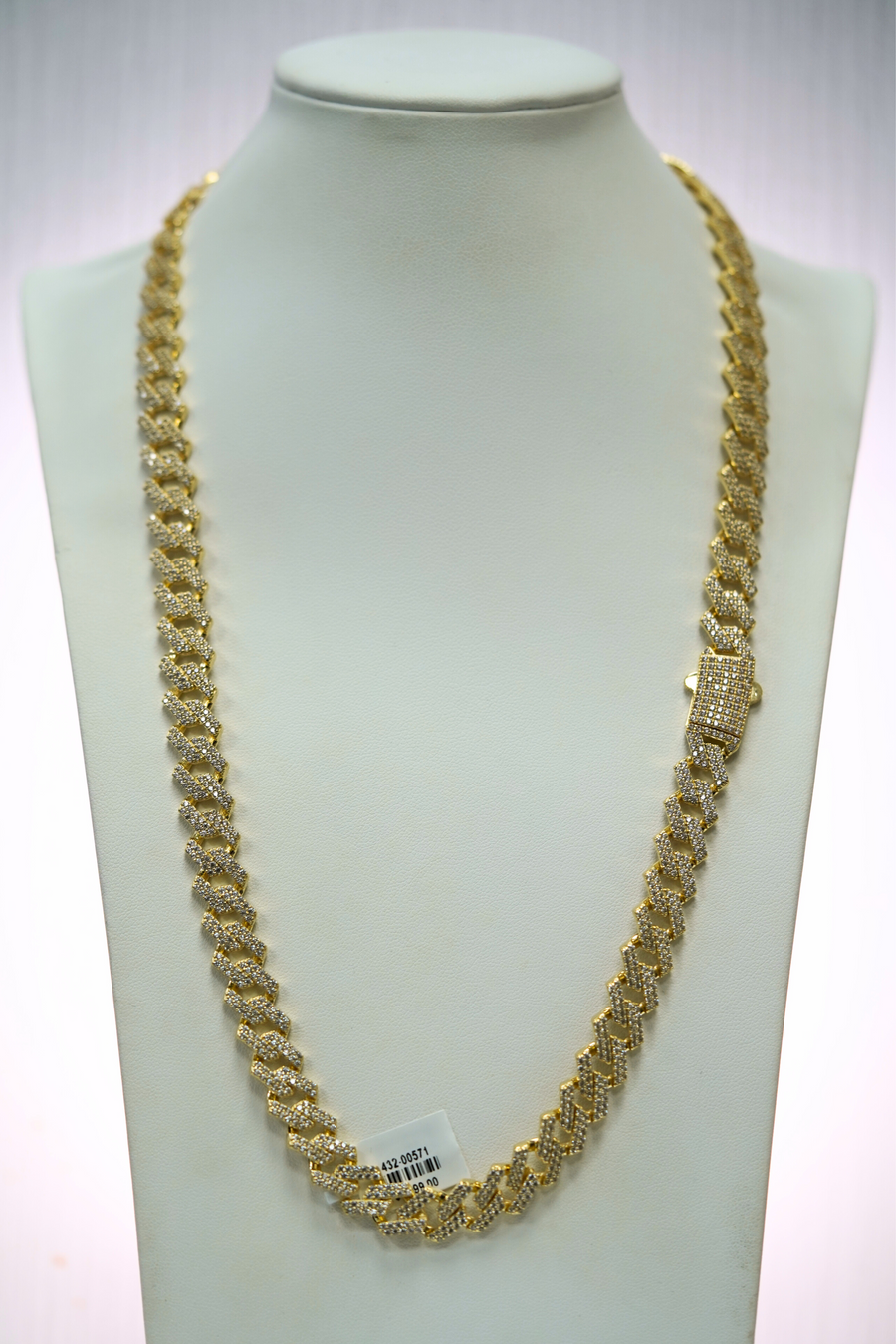 Anubis Prong Chain 14K Gold