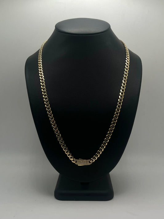 Semi Solid Cuban Chain