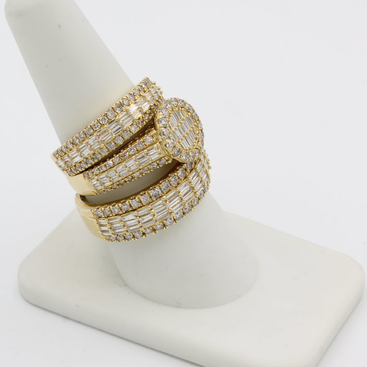 14K  Trio Set Diamond Rings