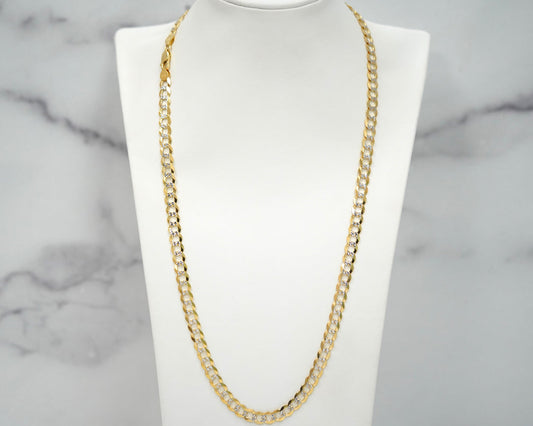 14K Cuban Chain 6MM/17.8Grm/22inch