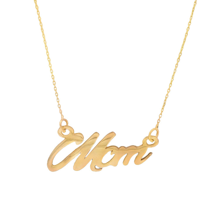 14K Mom Custom Necklace