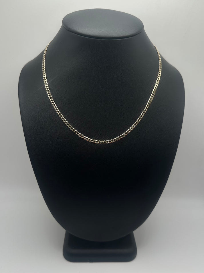 14K Cuban Cut Chain