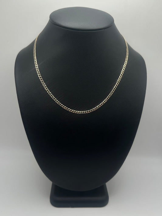 14K Cuban Cut Chain