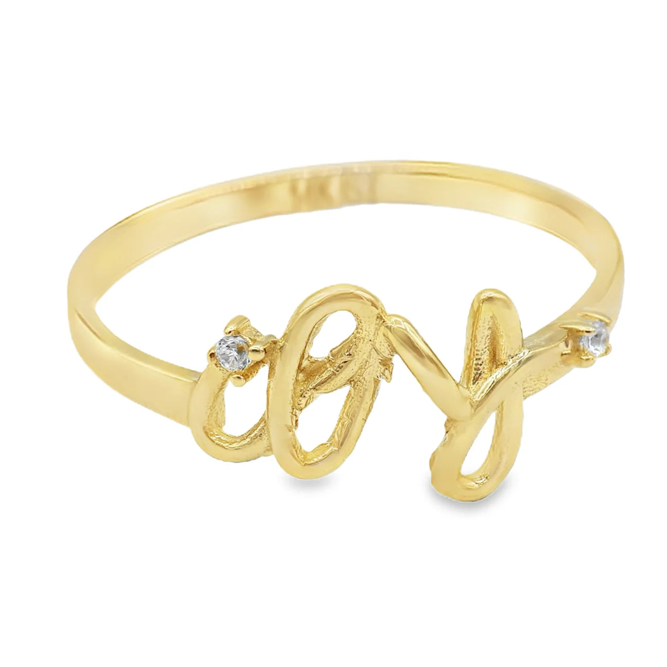 14K Women's (I Love You) Ring
