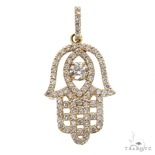 Hamsa Diamond Pendant