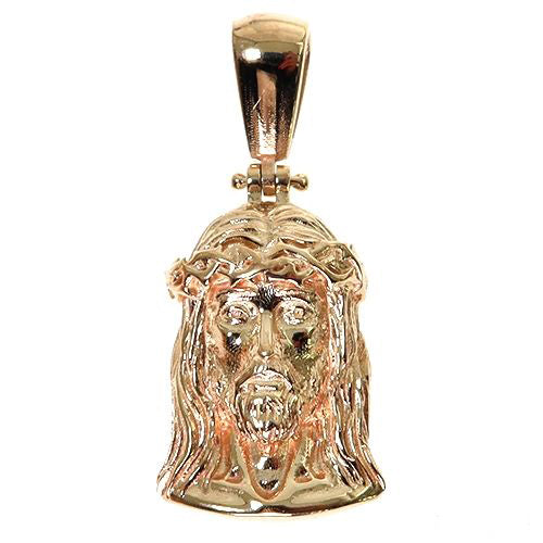 14K Gold Jesus Pendant