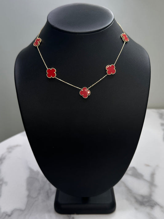 14K Clover Chain